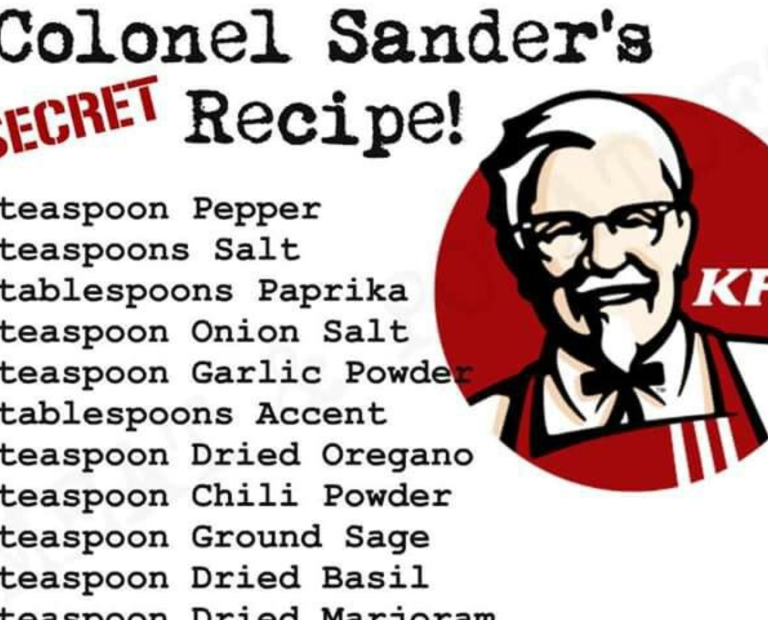 Colonel's Secret Recipe