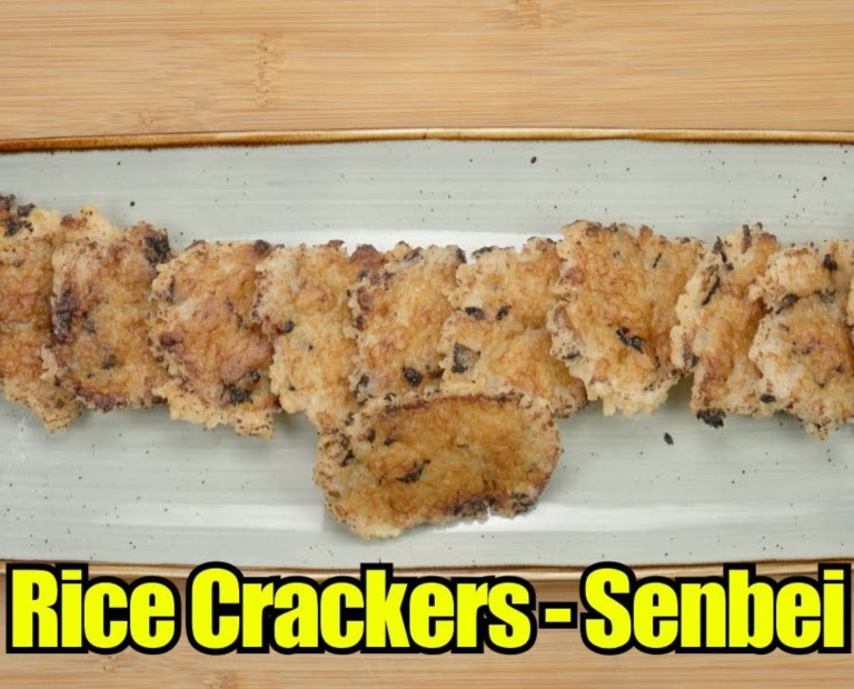 Make Rice Crackers Recipe
